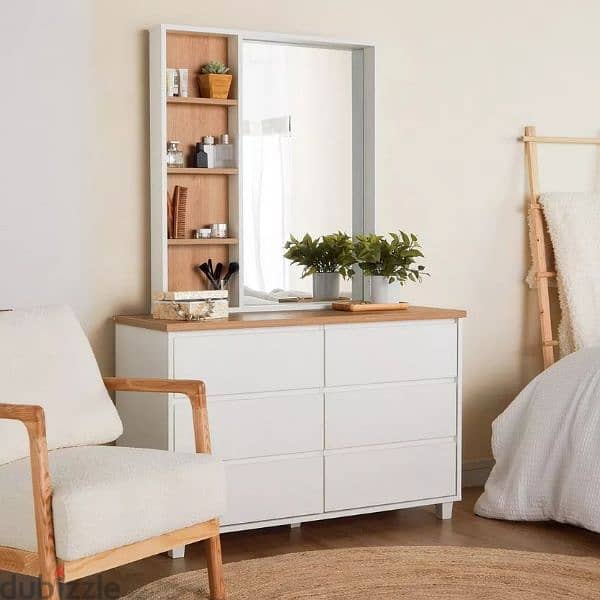 dresser mirror with drawers/ تسريحة مرآة مع ادراج 6