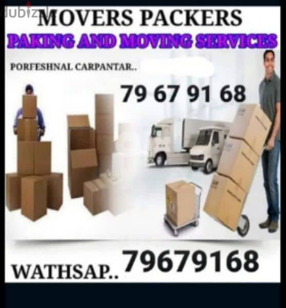 PACKERS AND MOVER 24HOURS TRANSPORT 0