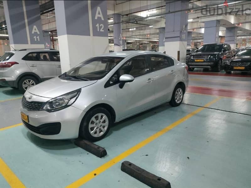 kia rio for rent  120riyal 0