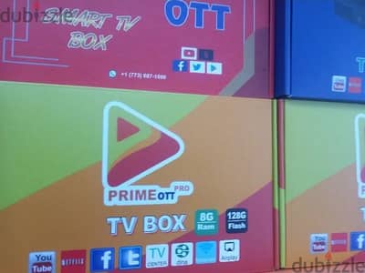 New Android Box with 1year Ip_Tv subscription