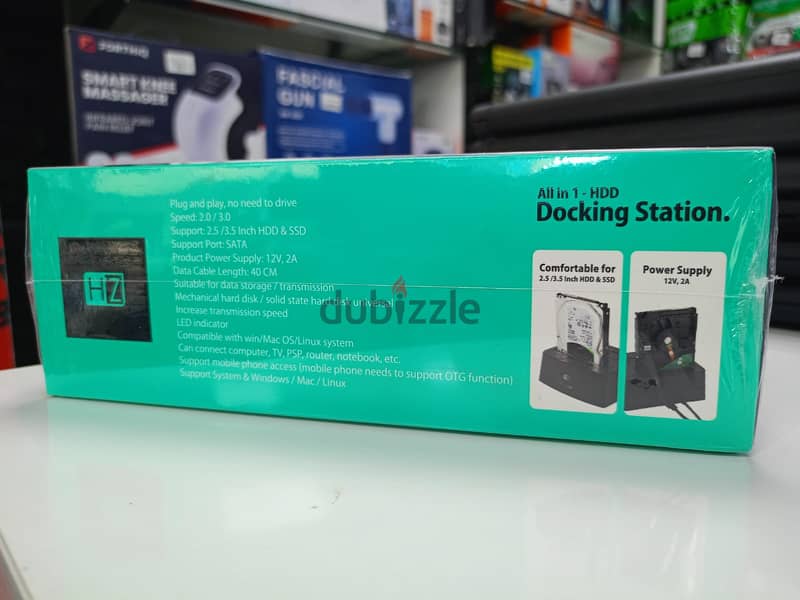 HZ Heat ZL10 Docking Station All In One HDD 1