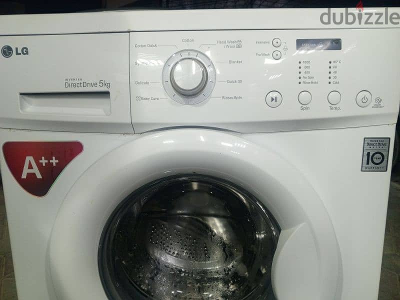 LG 5kg Washing Machine for Sale - Excellent Condition 0