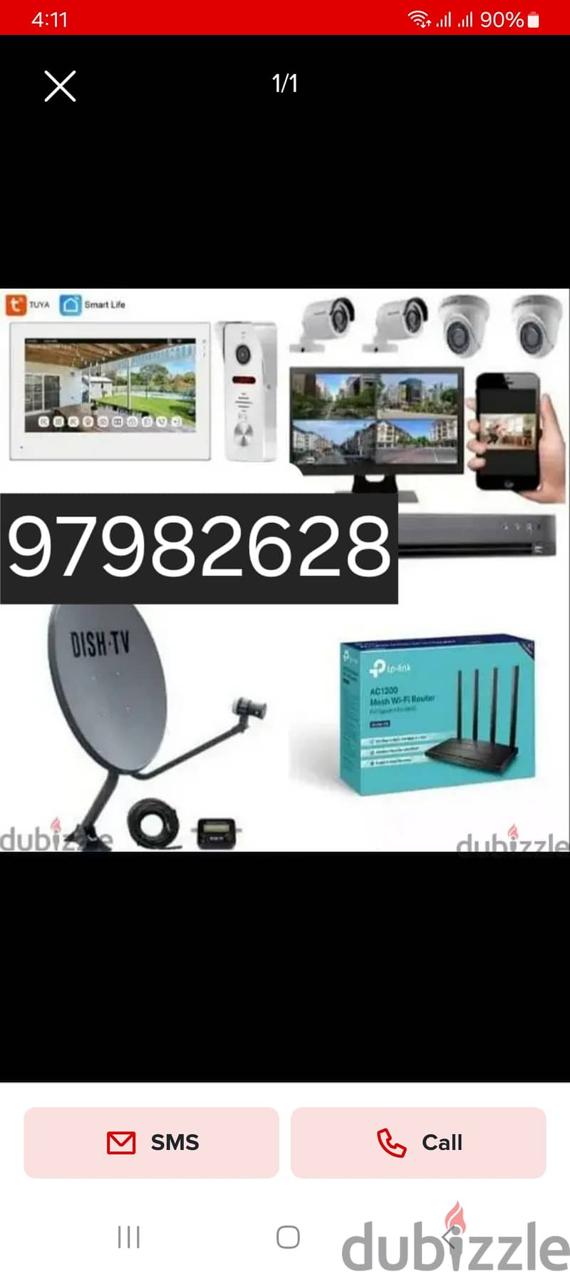 CCTV camera wifi router intercom door lock selling technician install 0