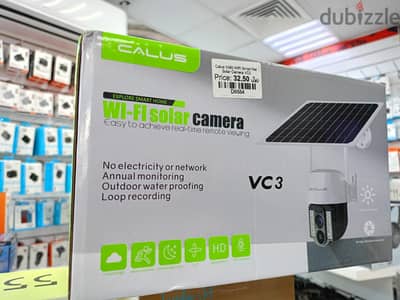 Calus V380 Wifi Smart Net Solar Camera VC3