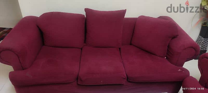 Sale: 2+3 Seater Sofa Set with Center Table (Storage) 0