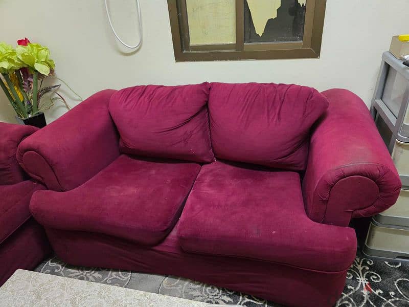 Sale: 2+3 Seater Sofa Set with Center Table (Storage) 7