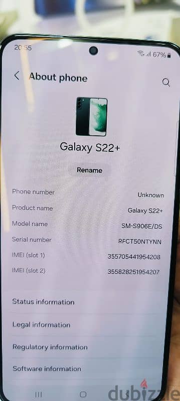 Samsung S22 plus 8/256 gb new condition 3