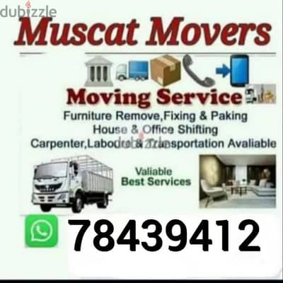 muscat furniture house shiftingg low price