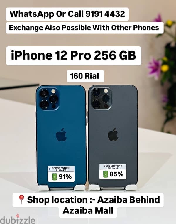 iPhone 12 Pro 256GB -Good condition no complaints 0