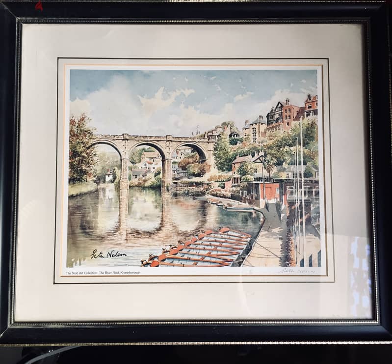 The Nidd Art Collection: The River Nidd, Knareborough 4