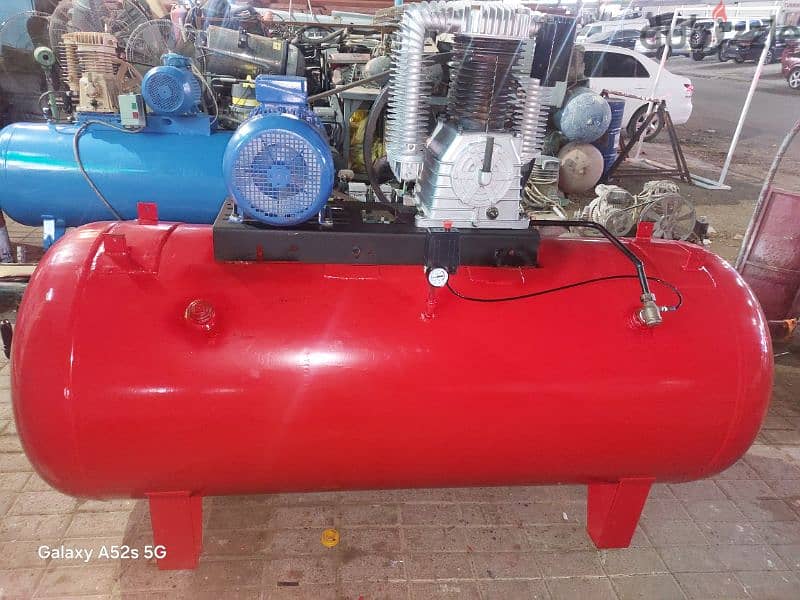 1000liter 15hp Italian air compressor 3