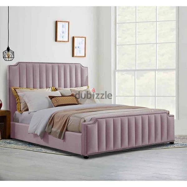 Customise New Modern Design King Bed With Mattress - Premium Quality 0