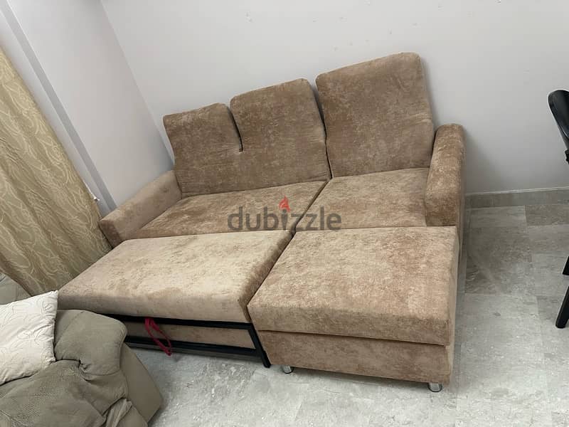 L Sofa Bed 1