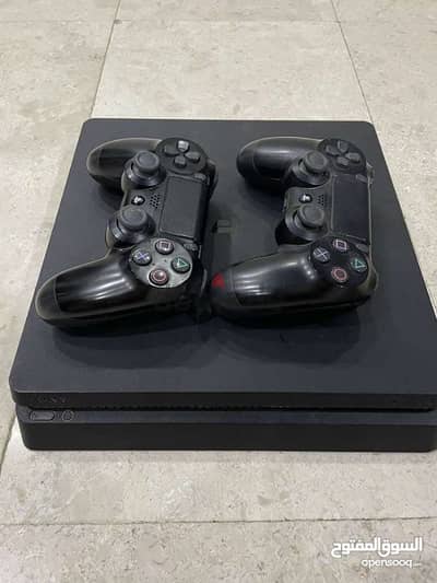 Playstation 4 slim One terabyte storage with 2 controllers interested