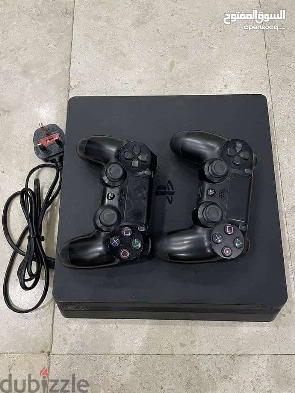 Playstation 4 slim One terabyte storage with 2 controllers interested 2