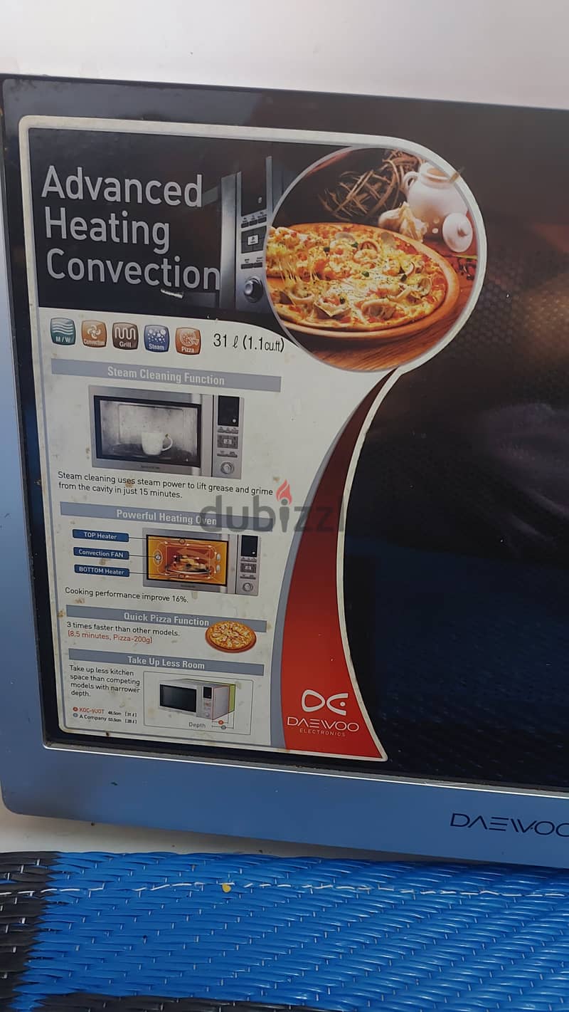 Microwave,Grill,convection,Bake, auto cook 1