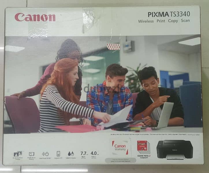 Canon Pixma TS 3340 (All in One InkjetPrinter) 0