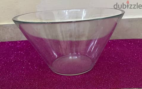 large Microwave safe Glass Bowl