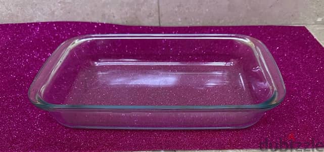 Rectangular glass baking Tray for sale