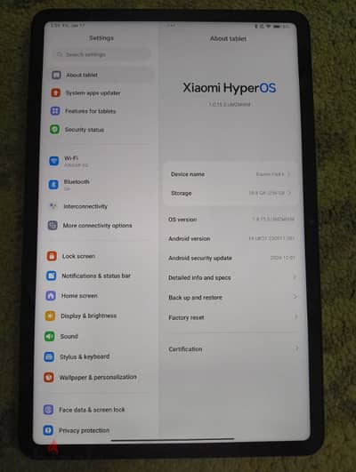 xiaomi pad 6 in excellent condition