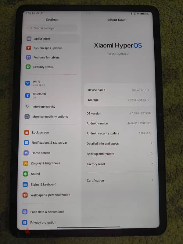 xiaomi pad 6 in excellent condition 0