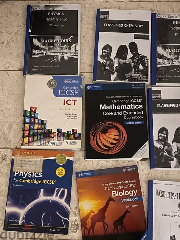 igcse a level books كتب دراسية 3