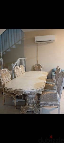 heavy dining table set 1