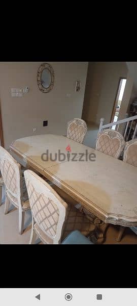 heavy dining table set 2