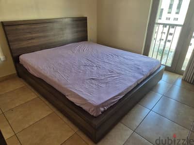 Super King Size Bed with Mattress and Storage