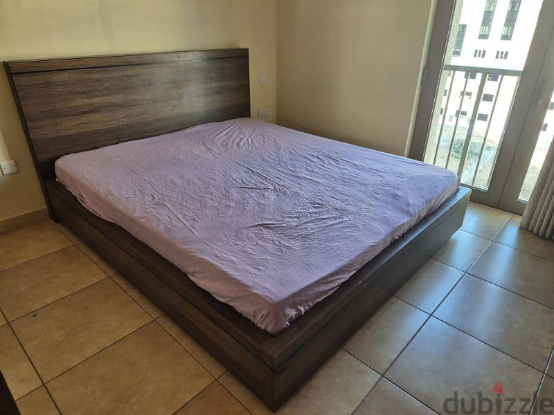 Super King Size Bed with Mattress and Storage 0