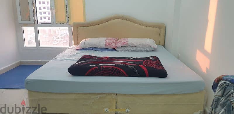 Sofa, Queen Size Bed & Fridge 8