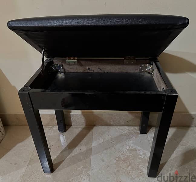 Piano Stool with Storage for sale 0