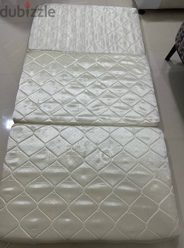 single sized mattresses( 2 Numbers) @ OMR 6. Plz message no calls. 3