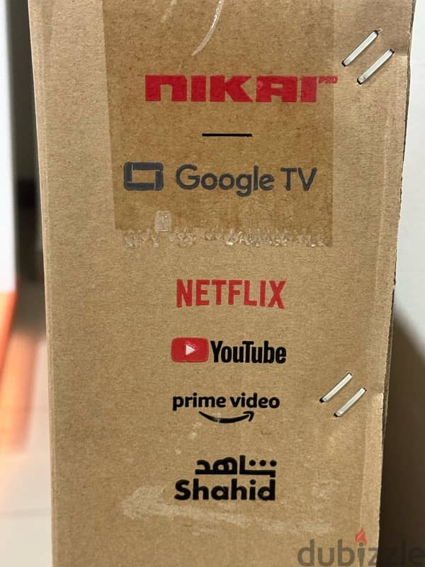 Nikai 58 inch 4K Google Tv QLED Balck Frame less New with warranty 3