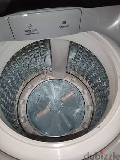 one year old samsung fully automatic washing machine 10.5 kg