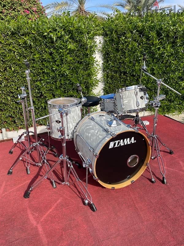 Tama Superstar Drums with Bags and Hardware – 550 OMR 1