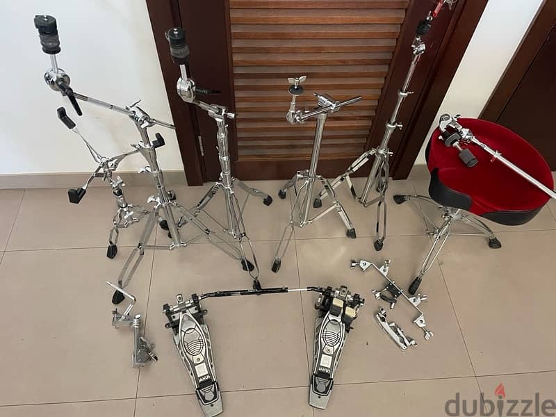 Tama Superstar Drums with Bags and Hardware – 550 OMR 7