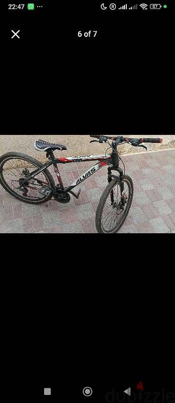 ALVAS bedwolf bicycle 26" 5