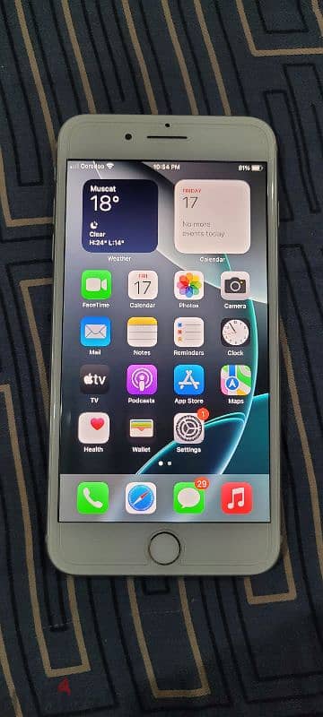 Apple Iphone 7 Plus 128GB Storage Silver Color