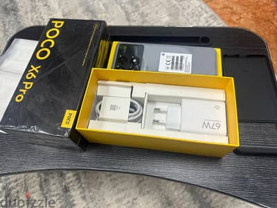 Poco X6 pro 8 gb 265 gb 5g  with box