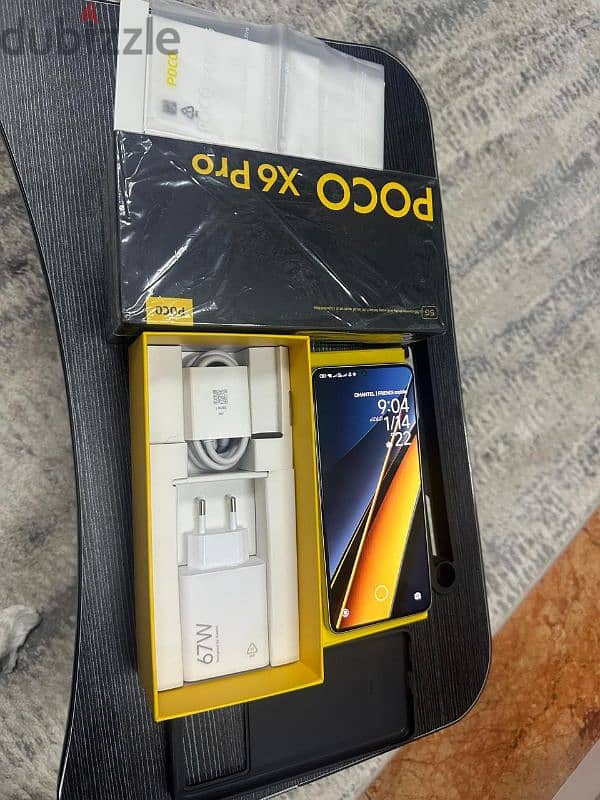 Poco X6 pro 8 gb 265 gb 5g  with box 1