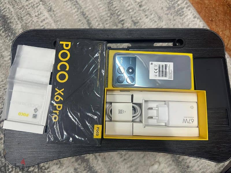 Poco X6 pro 8 gb 265 gb 5g  with box 2