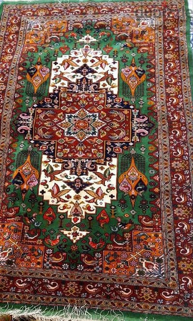 Hand woven carpet