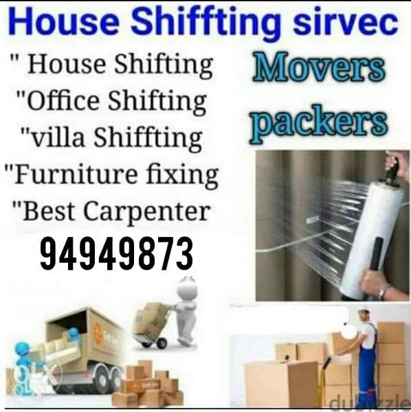 Best Movers and packers House Shifting office villa transport service 0