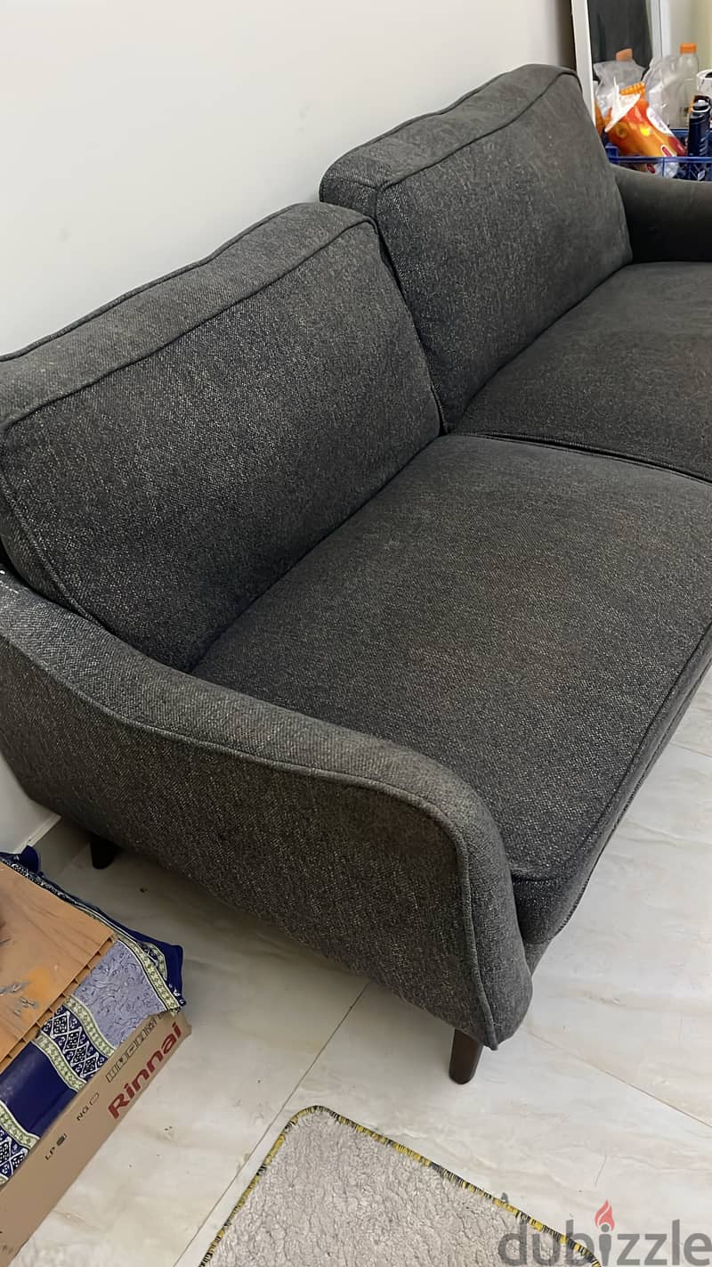 Danube make sofa, IKEA TABLE 3