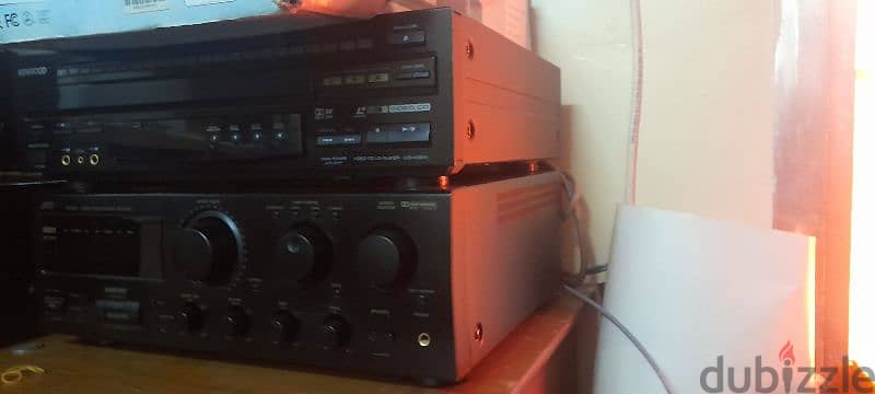 jvc amplifier  and cd player  japan 1