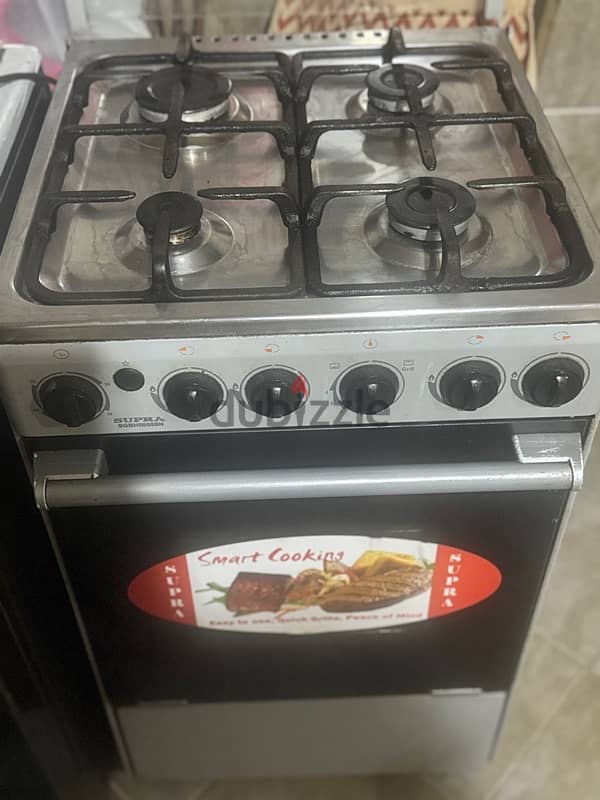 Supra 4 Burner stove with oven 1