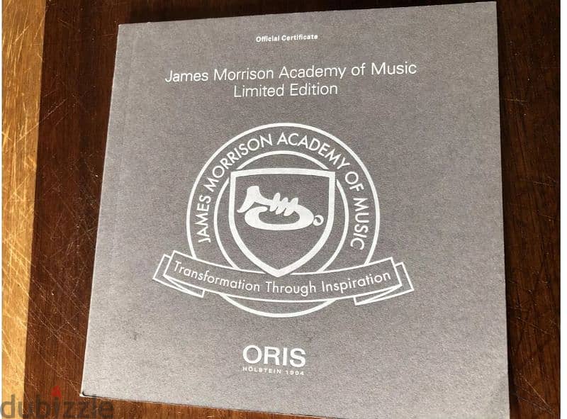 Oris James Morrison limited edition automatic watch (539/1234) 10