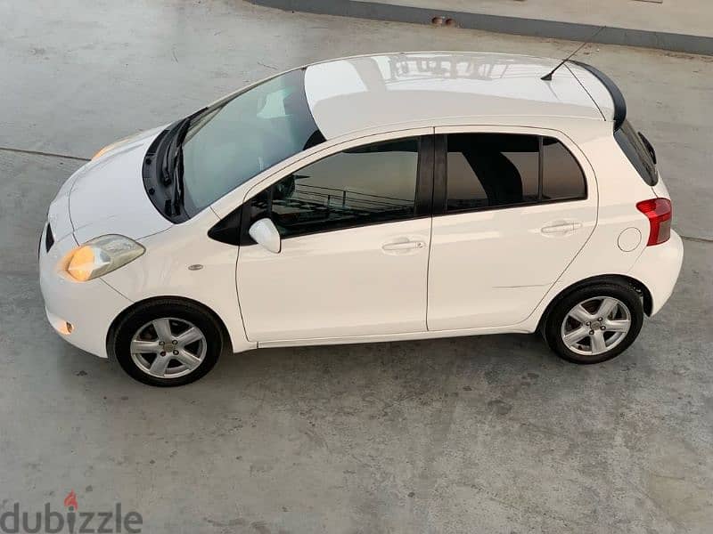 Toyota yaris for monthly rent  only/ 120 rial. engine 1.3 3