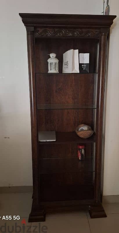 recliner and wooden shelf 2